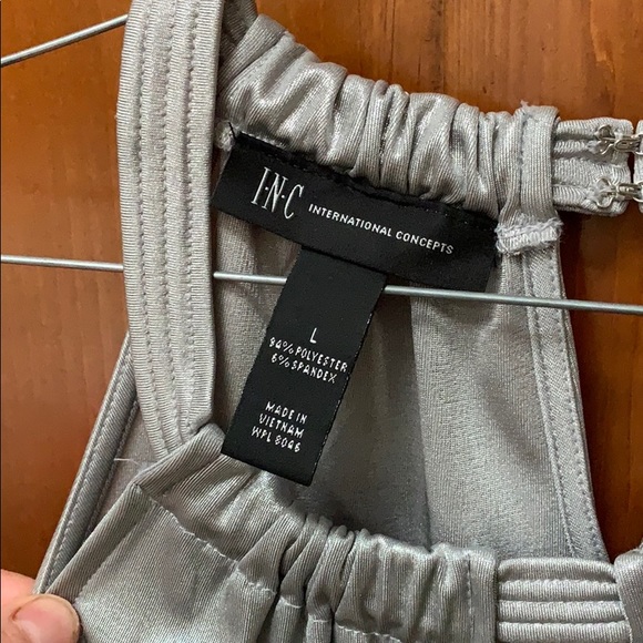 INC shimmer halter top - Picture 3 of 3